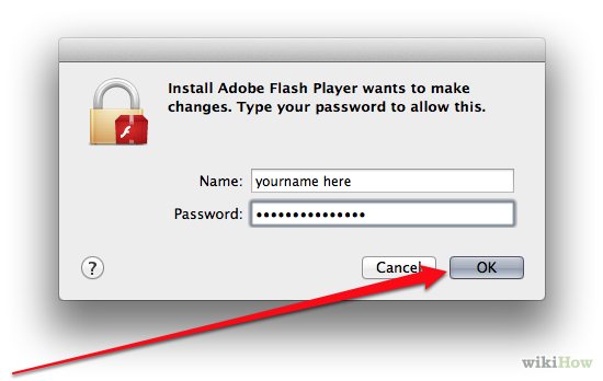 Adobe Flash Player For Mac Password